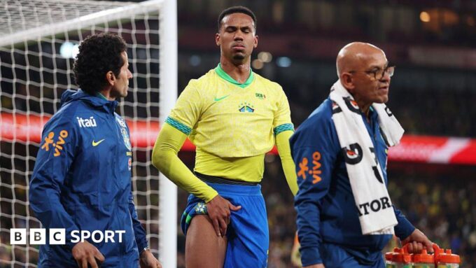 Gabriel Cedera: Bek Arsenal Alami Masalah Panggul di Laga Persahabatan Brasil.