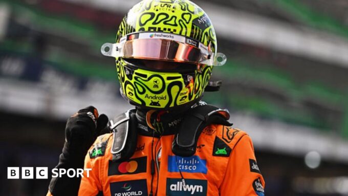 Norris Gaspol! Rebut Pole Kualifikasi Sprint GP Sao Paulo.