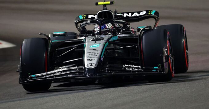 Russell gas FP3 Vegas! Kualifikasi siap menyala.